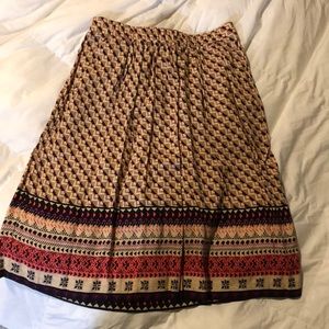 Nordstrom knee length skirt